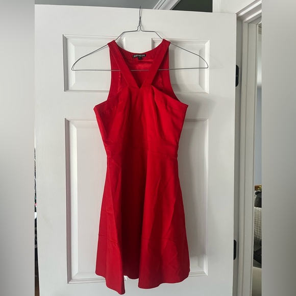 Express Red Mini Dress - Picture 1 of 3